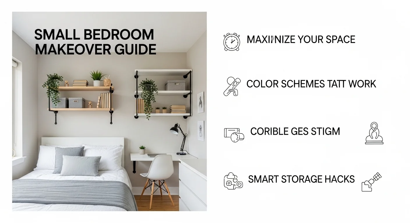 Transform Your Tiny Space: Complete Small Bedroom Makeover Guide