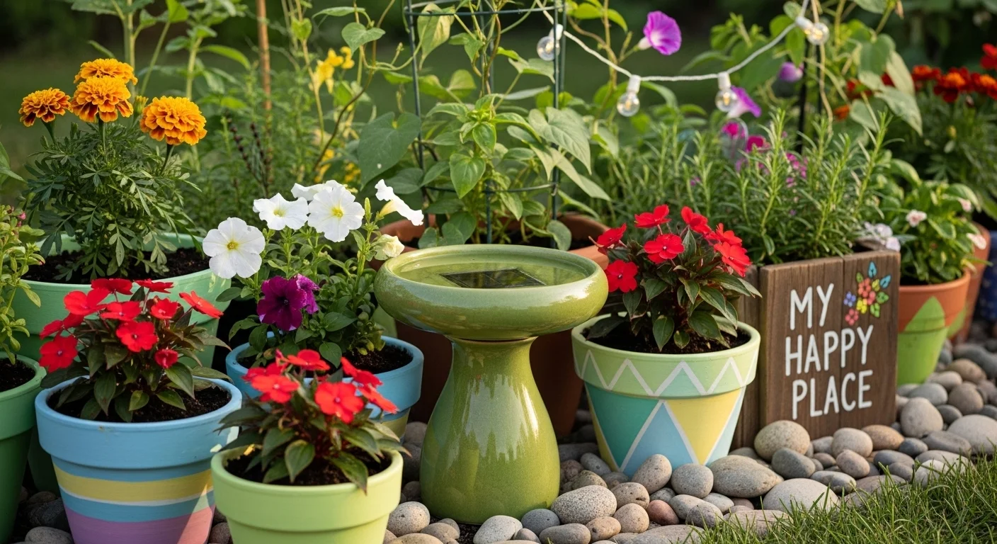 Simple Garden Decoration Ideas for Beginners