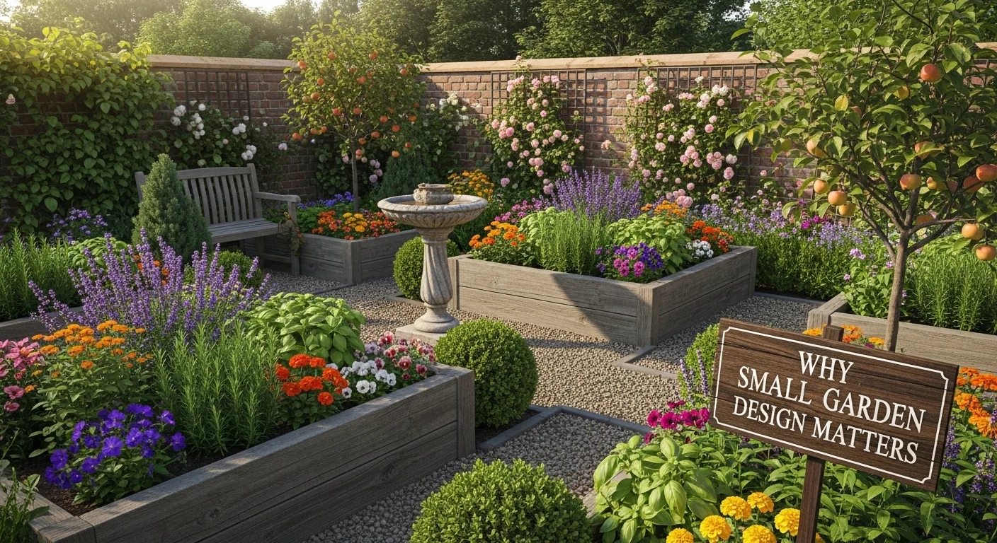 Why Small Garden Design Matters