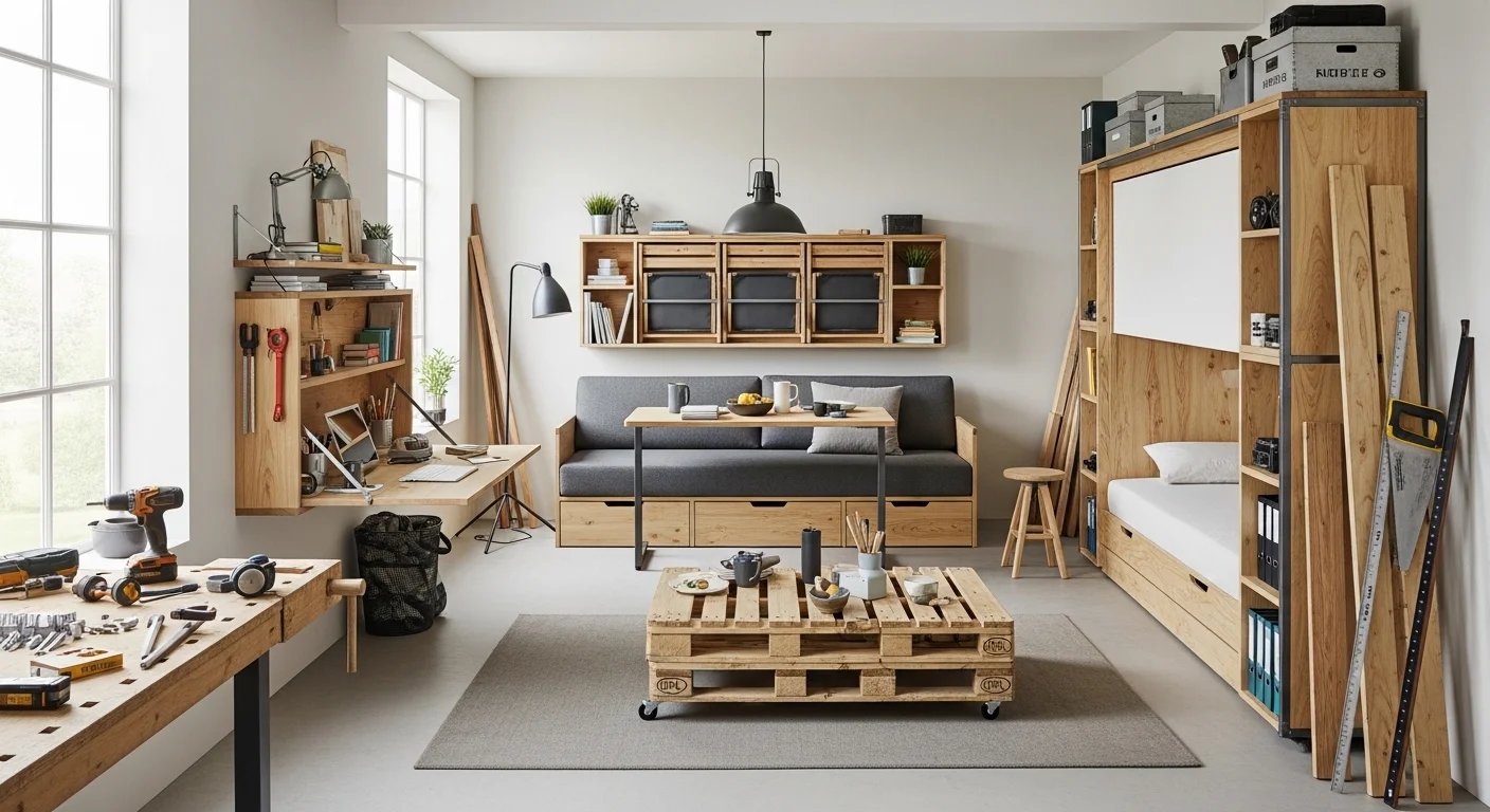 DIY Space Saving Furniture Ideas