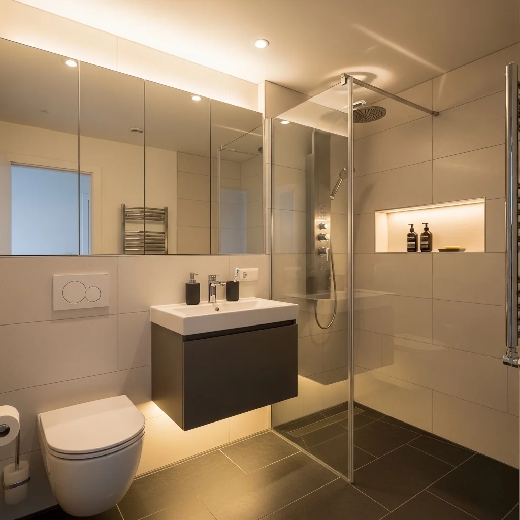 Smart Small Bathroom Design