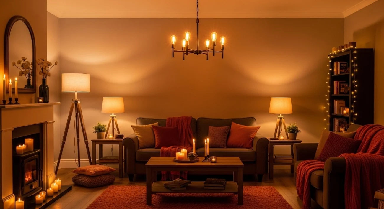 Cozy Lighting Setup