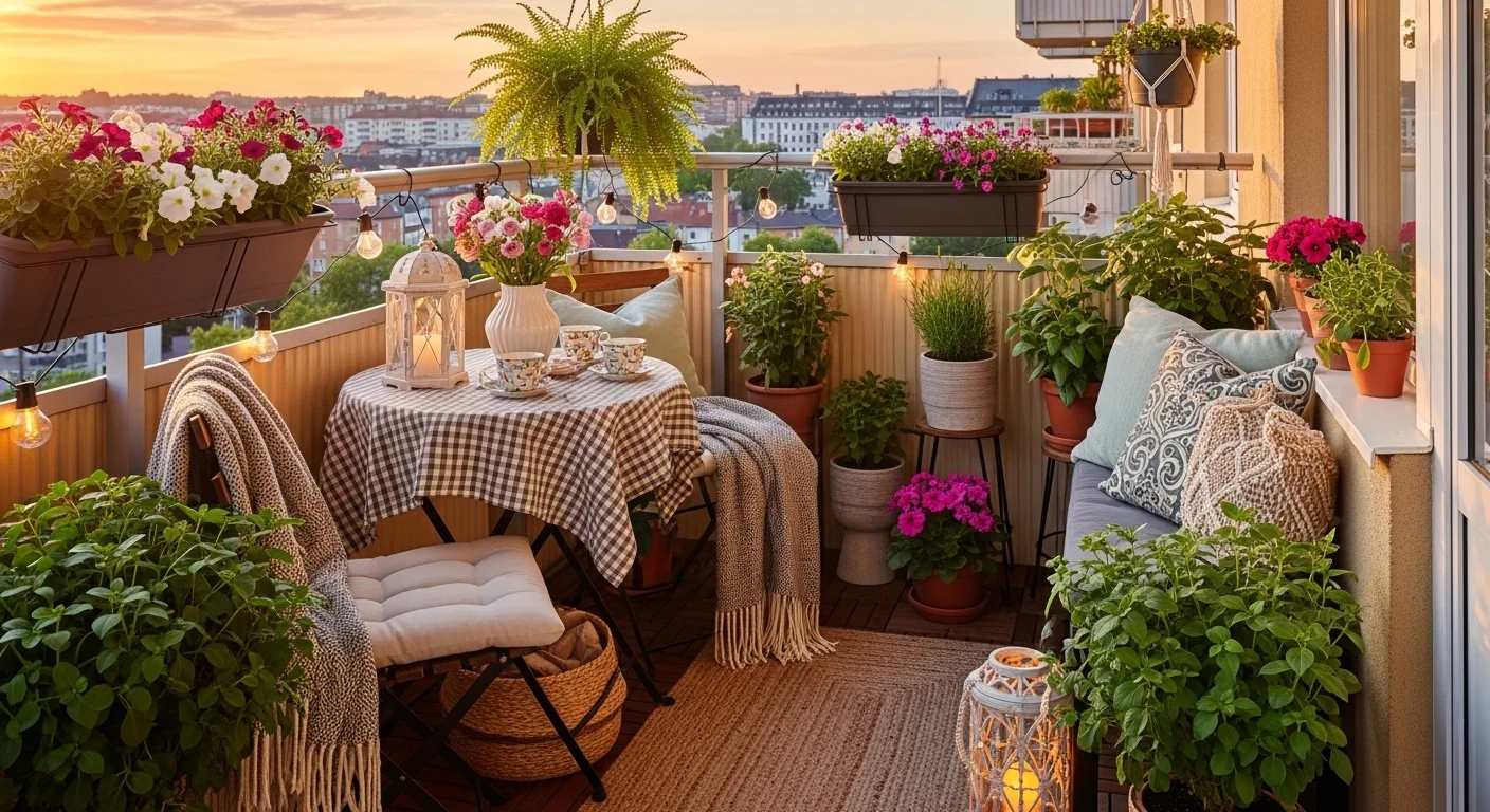 Balcony Decor Ideas: Easy Ways to Turn a Small Space into a Cozy Spot