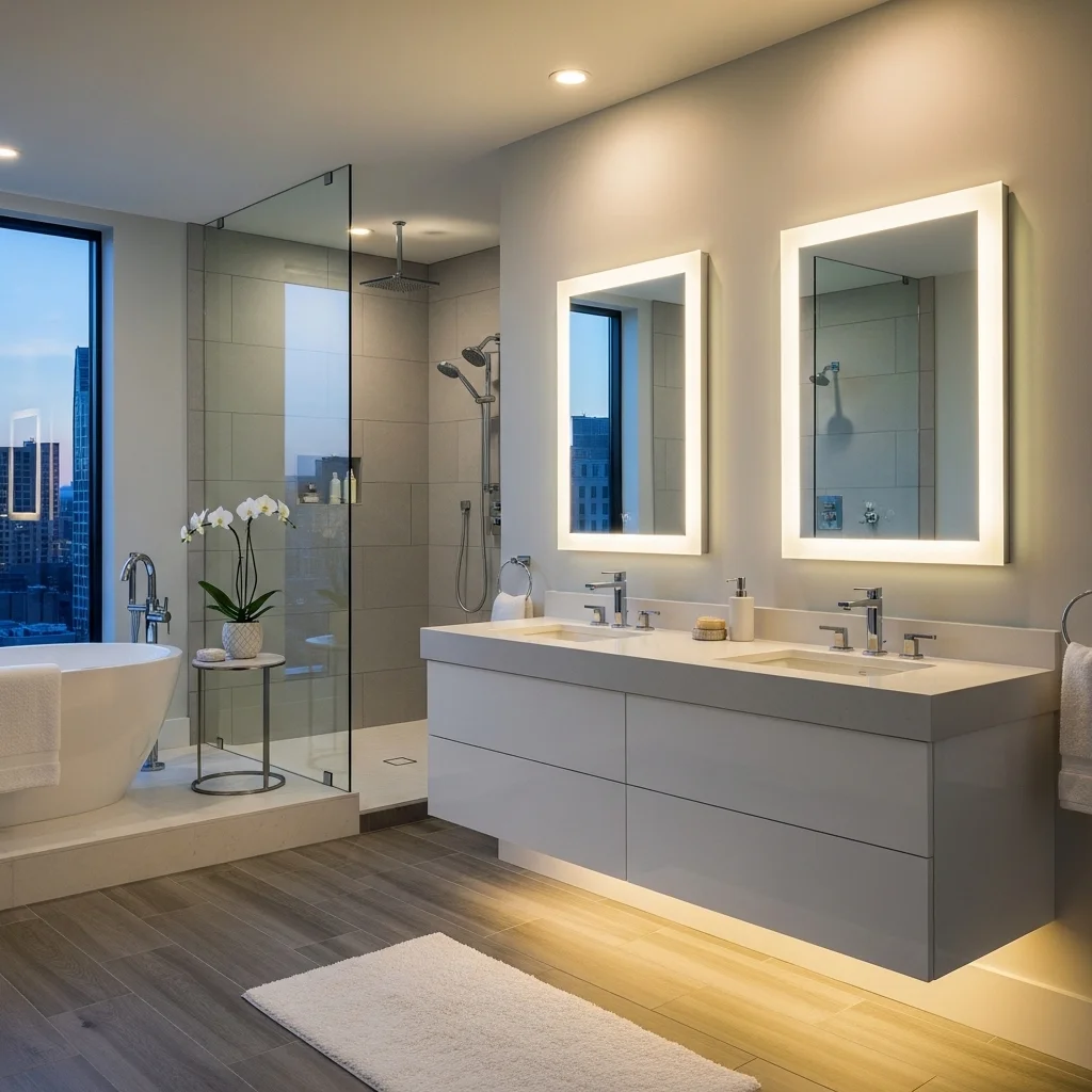 Modern Bathroom Setup