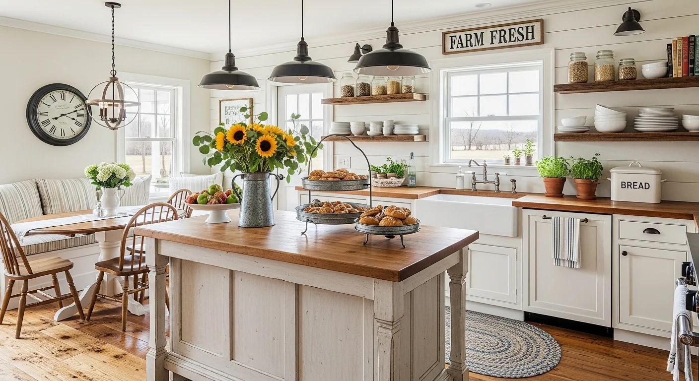 Best Farmhouse Kitchen Decor Ideas