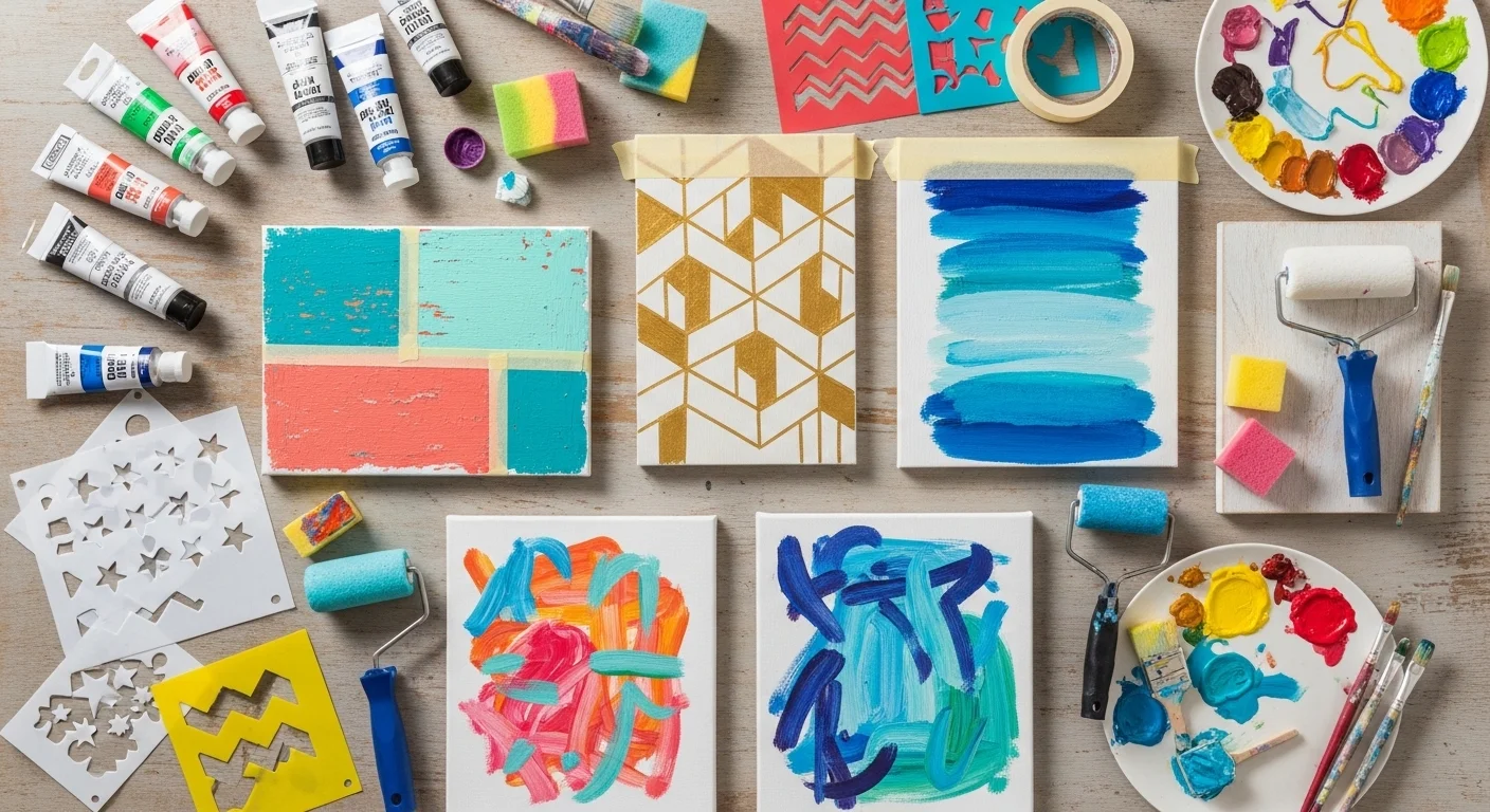 Paint-Based DIY Wall Decoration Ideas